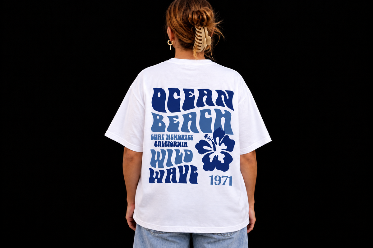 T-shirt OCEAN BEACH